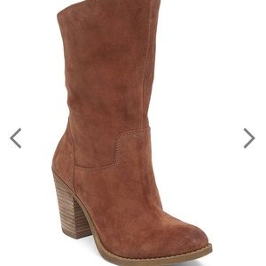 Lucky Brand Emberleigh suede boots